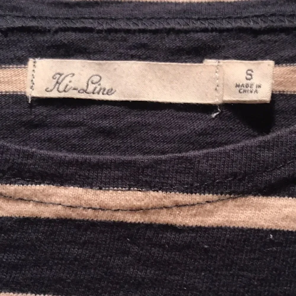 (5/$25) Madewell Hi-Line Striped Tee - Picture 2 of 4